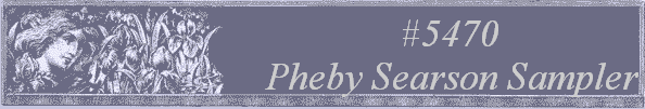 #5470
Pheby Searson Sampler