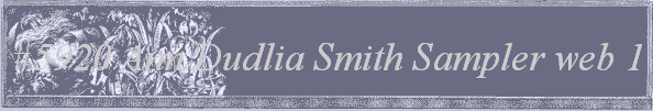 #5920 Ann Dudlia Smith Sampler web 1