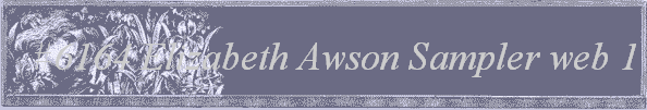 #6164 Elizabeth Awson Sampler web 1