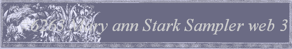 #6263 Mary ann Stark Sampler web 3