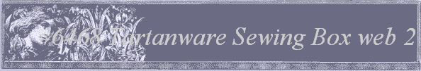#6468 Tartanware Sewing Box web 2
