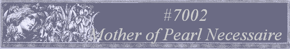 #7002
 Mother of Pearl Necessaire 
