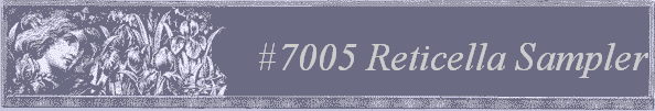 #7005 Reticella Sampler