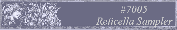#7005 
Reticella Sampler 