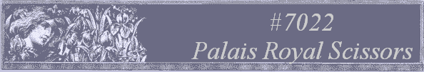#7022
 Palais Royal Scissors 